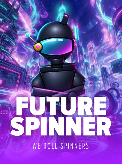 Future Spinner cyberpunk automotive artwork